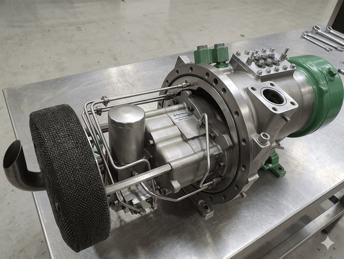 Rebuilt Chiller Compressor Unit